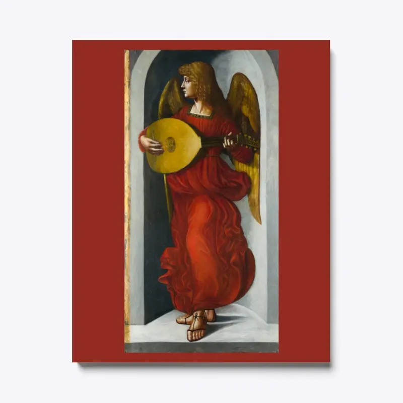 An Angel With A Lute
