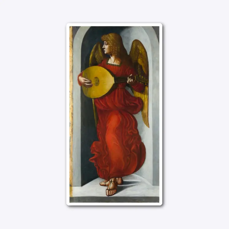 An Angel With A Lute